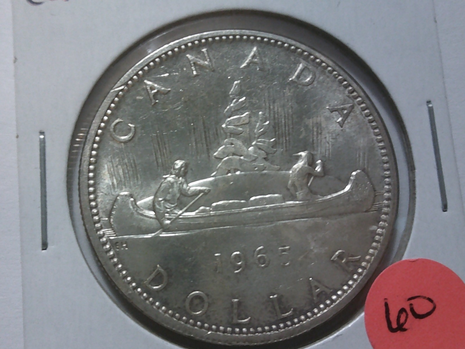 1965 Canadian Silver Dollar BU