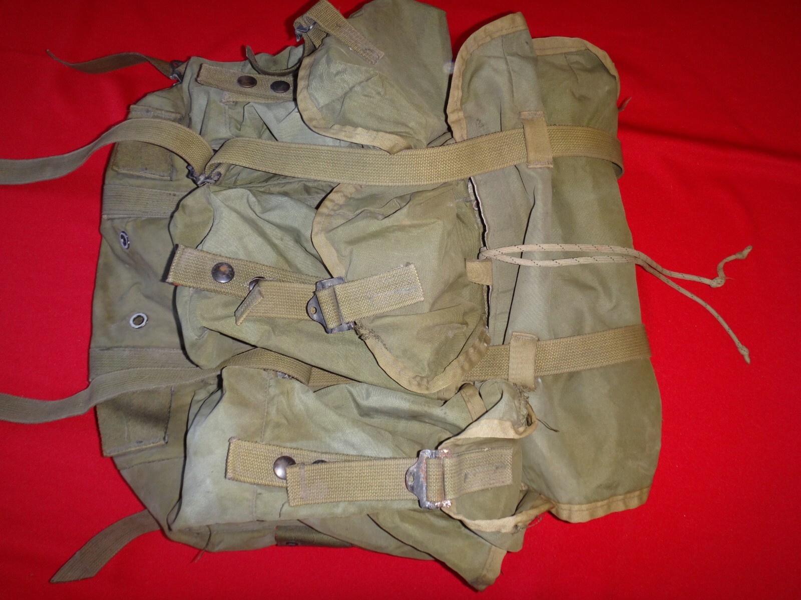 US Army Green OD Field Gear Rucksack / Backpack