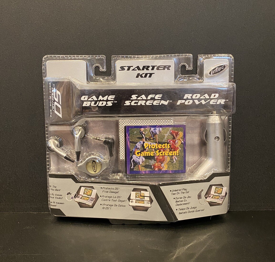 Nintendo DS Starter Kit Nintendo DS Charger & Earbuds & Screen Cover NEW SEALED