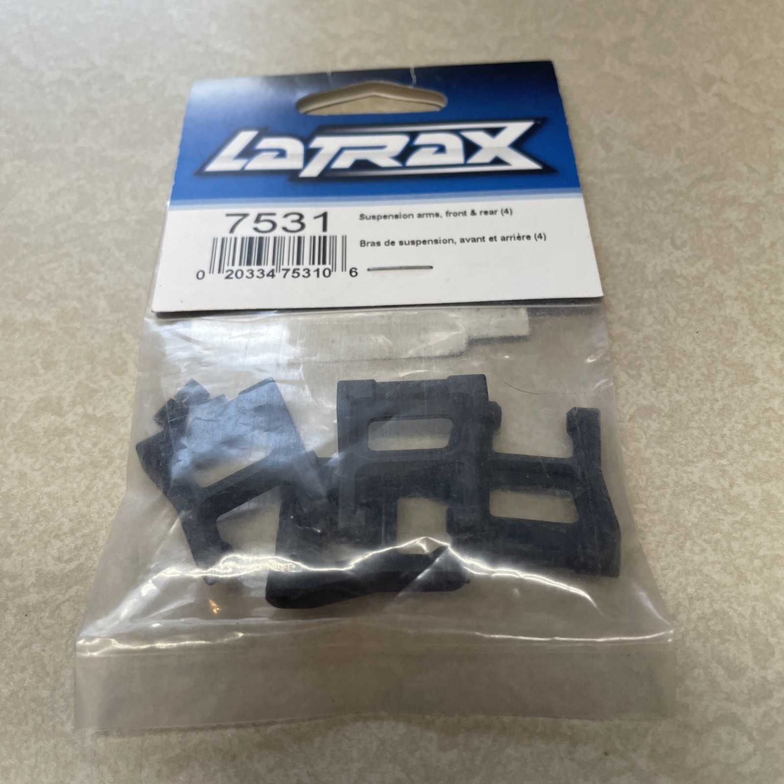 Traxxas LaTrax 7531 Front & Rear Suspension Arm Set (4) ~ LaTrax 1/18 Rally