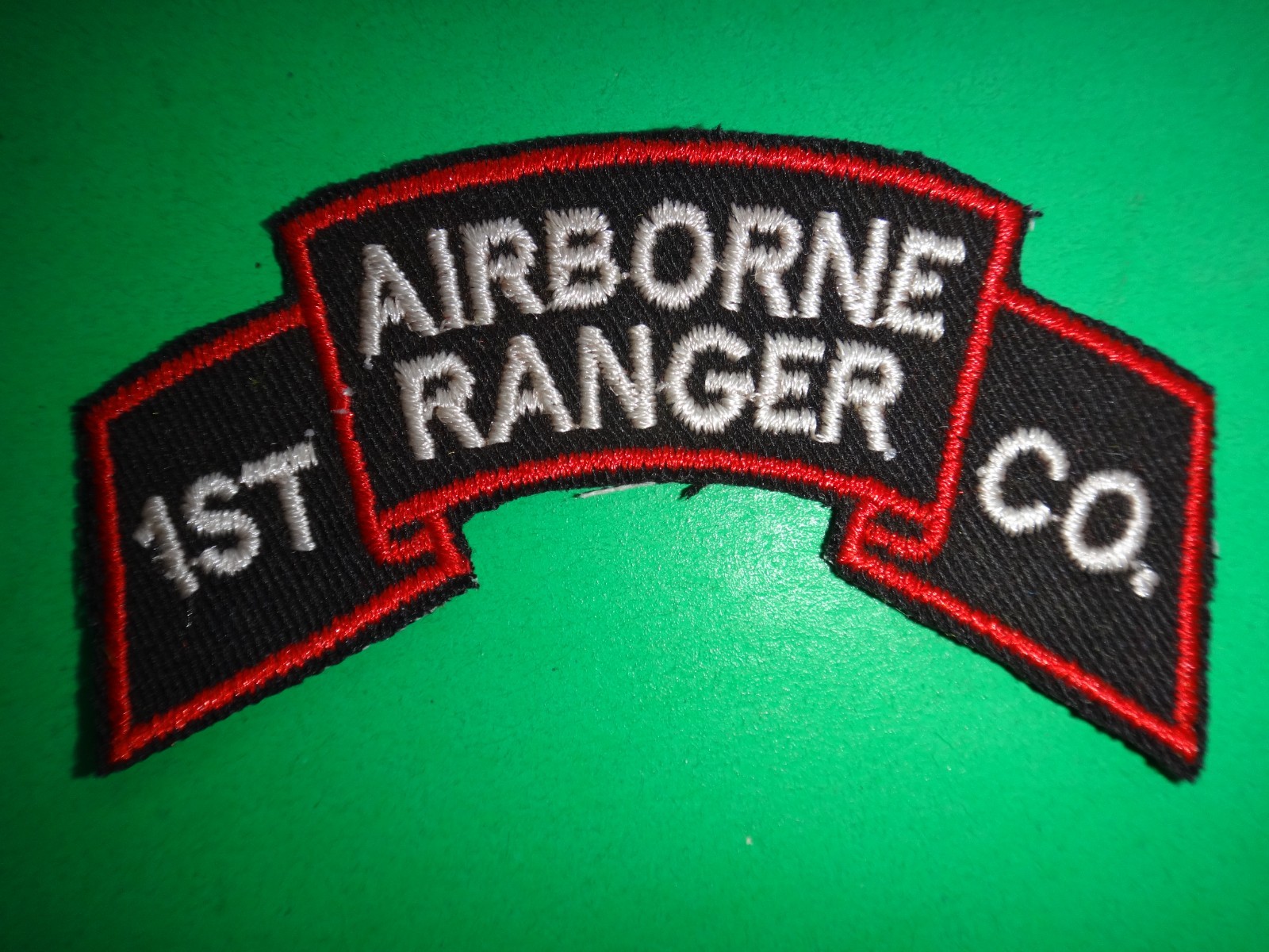 US Army 1st Company AIRBORNE RANGER Scroll Patch