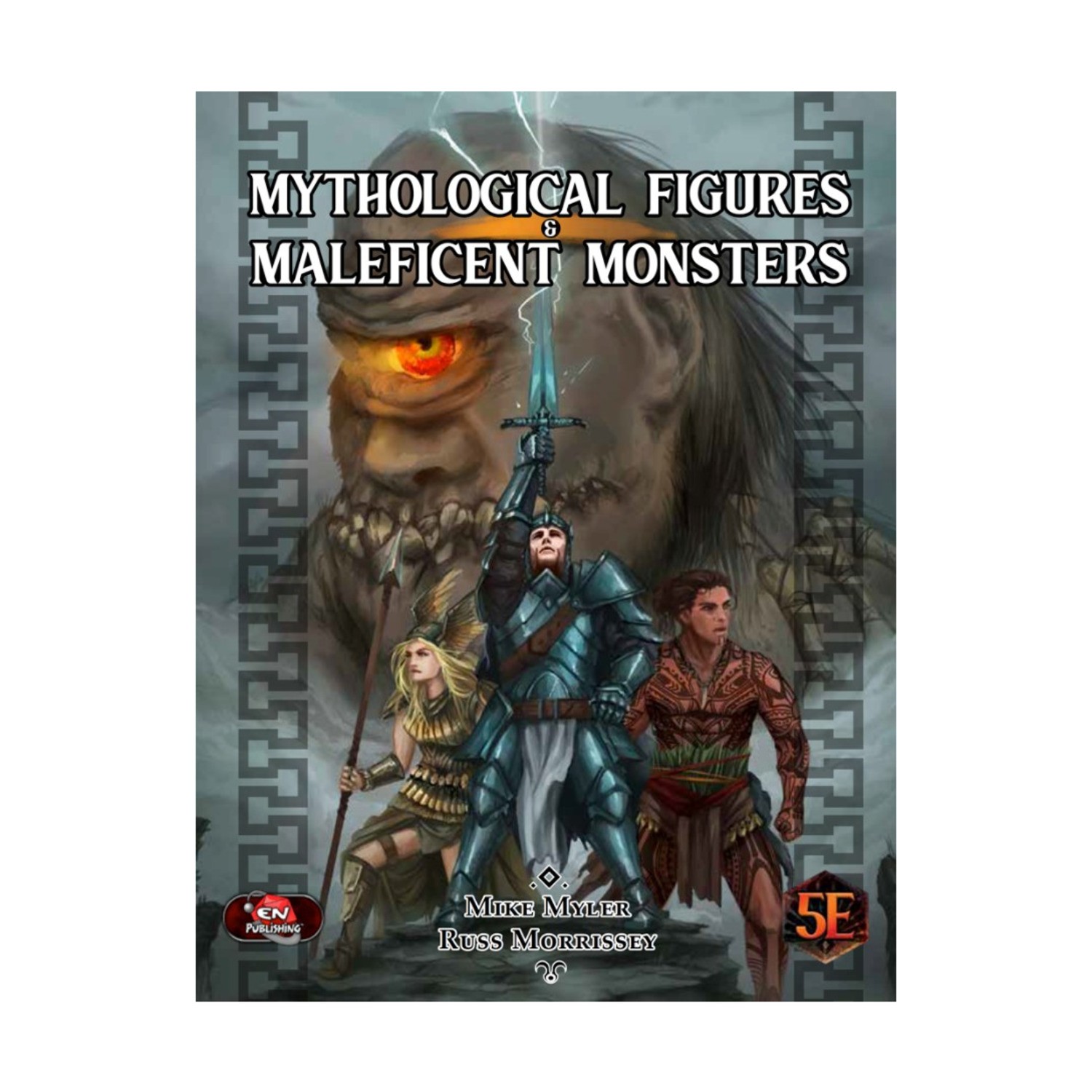 EN Pub d20 RPG  Mythological Figures & Maleficent Monsters (5E, POD, Sta EX/NM