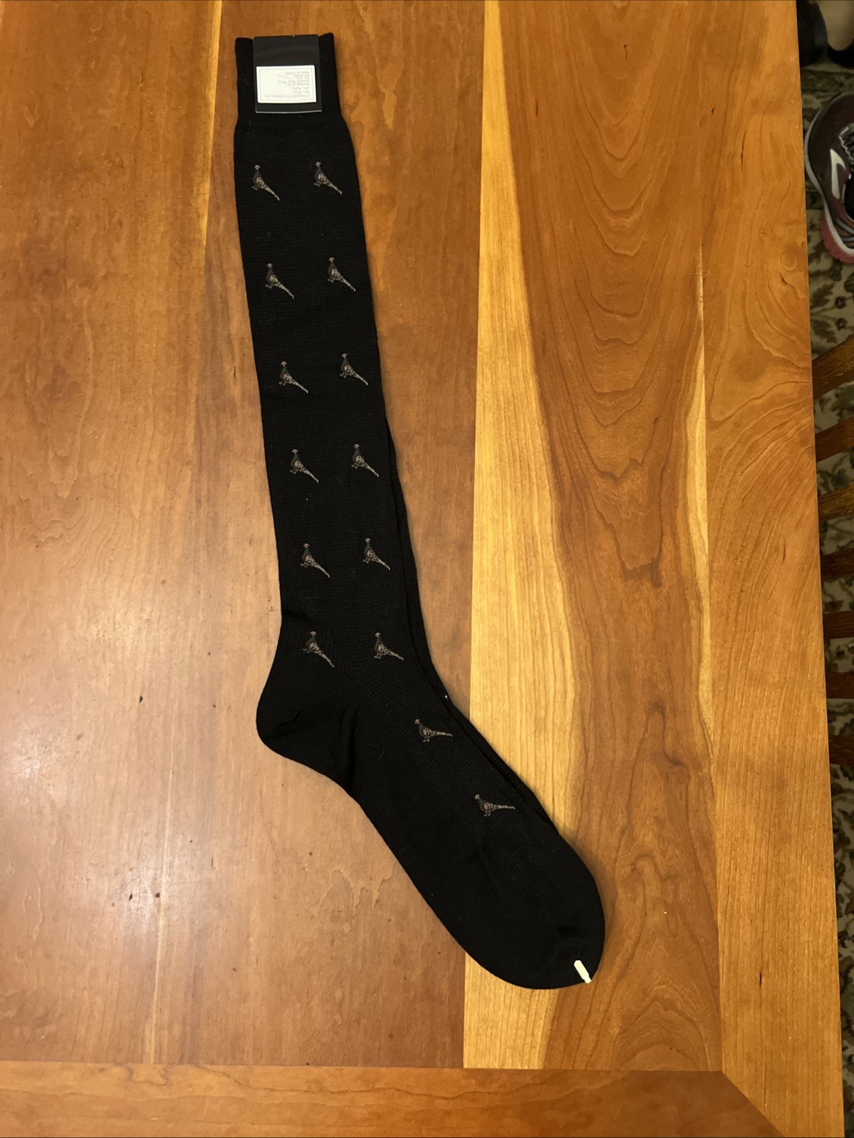POLO Ralph Lauren Men's Lux Dress Socks Over the calf 65% Wool Pheasants JAPAN