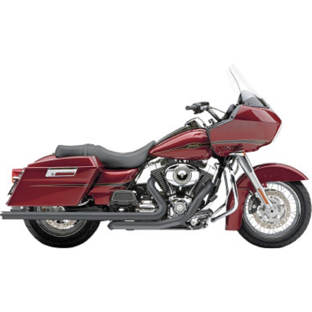 Cobra 6251RB True Dual Head Pipes - Black Black
