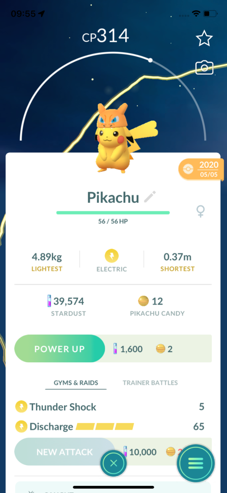 Pokemon TRADE - Pikachu with Charizard Hat !! Special Pokemon !!