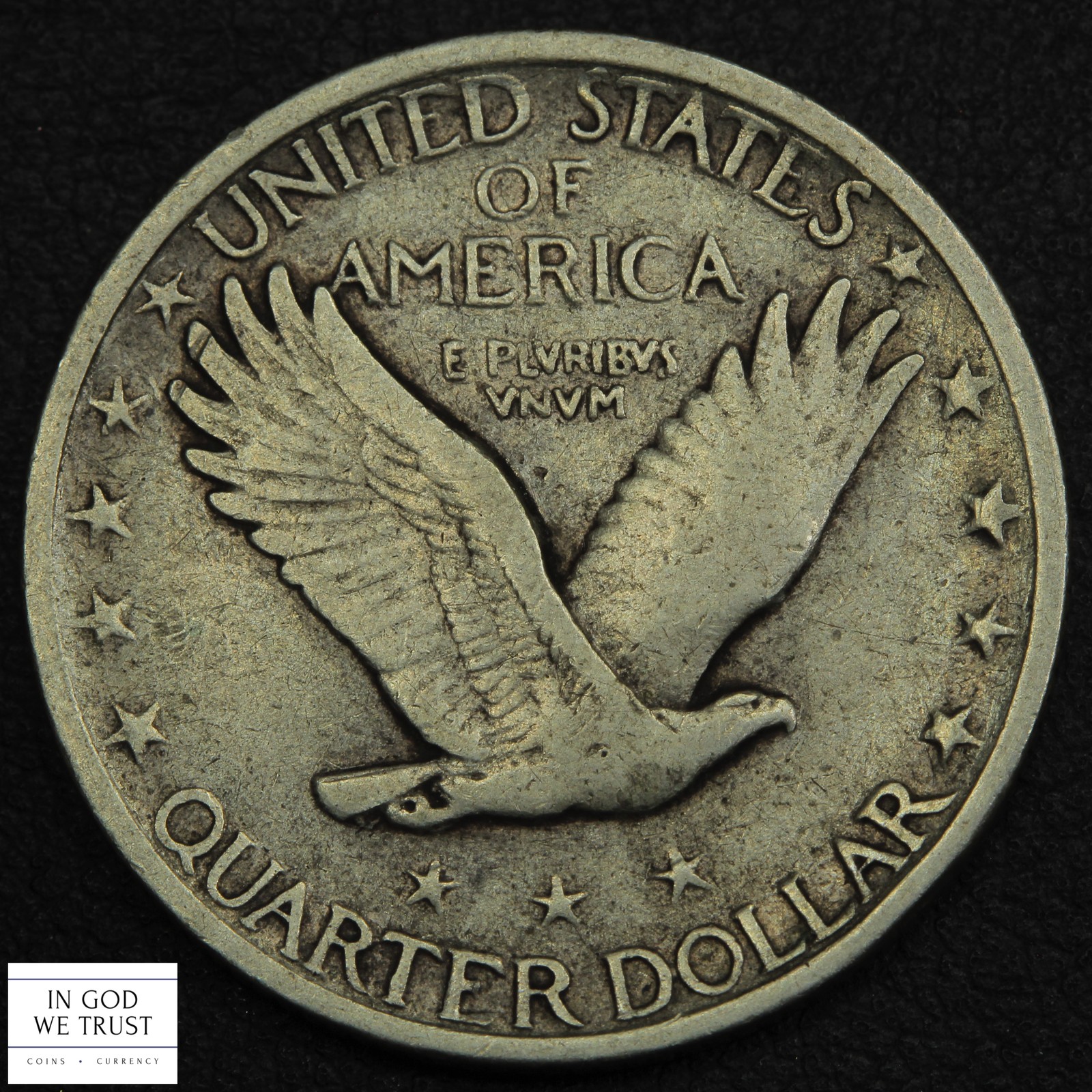 1923 Standing Liberty Silver Quarter 25C