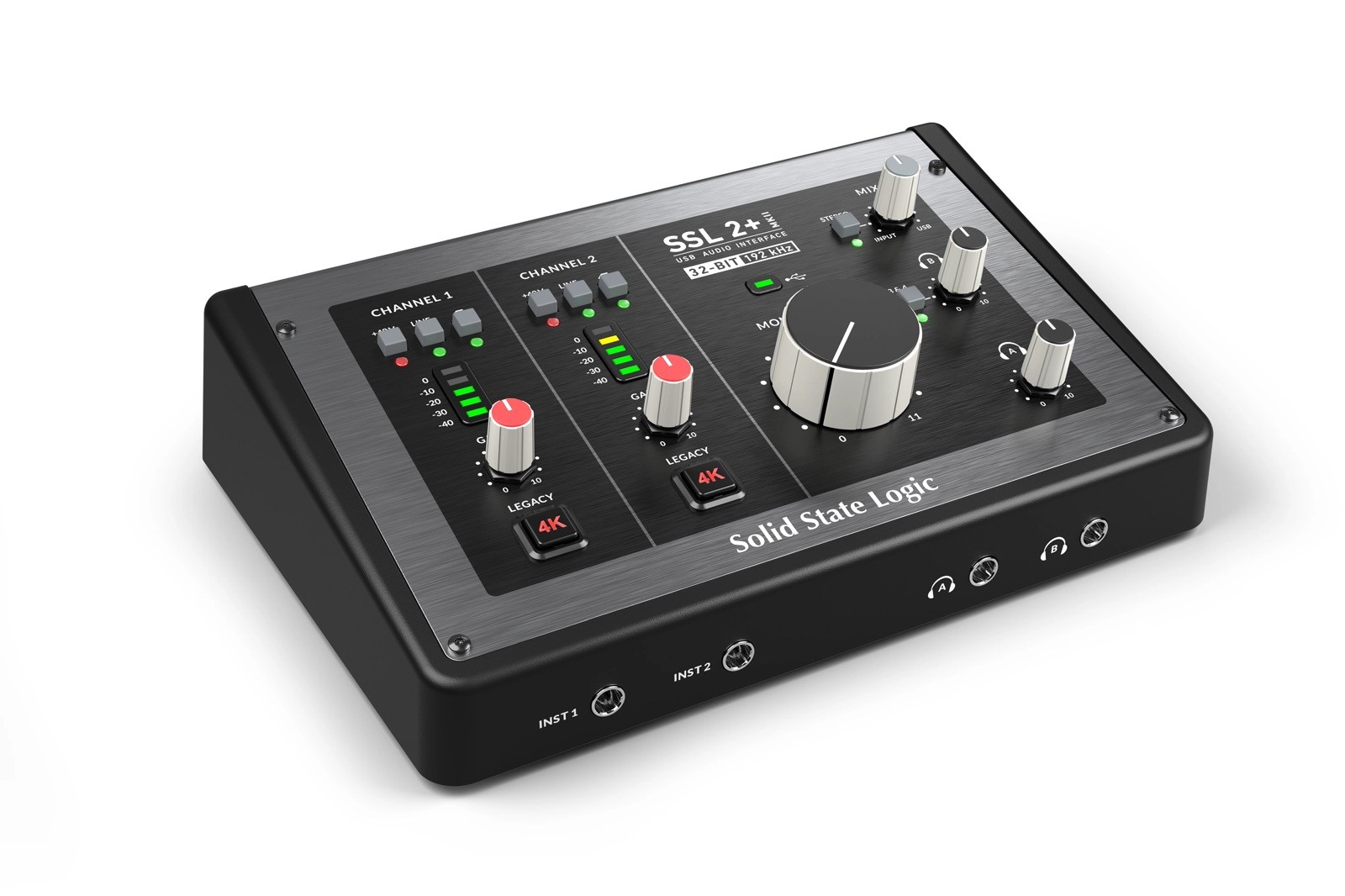 Solid State Logic SSL 2+ MKII 2-Input x 4-Output USB Audio Interface