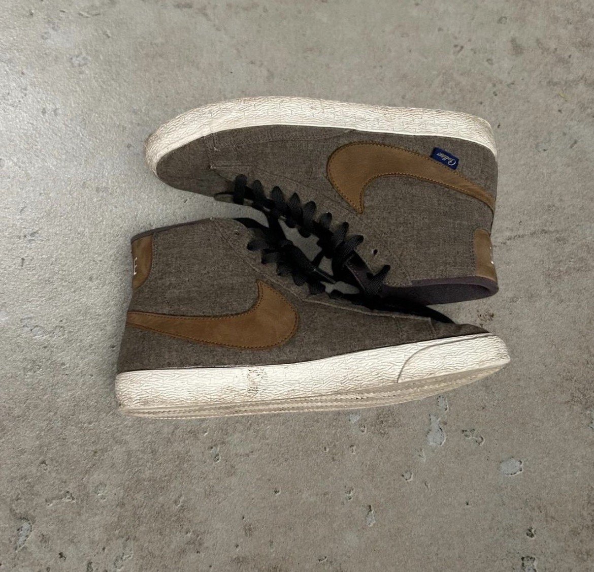 Nike and Pendleton with a super cozy wool upper used no box look at pics!!