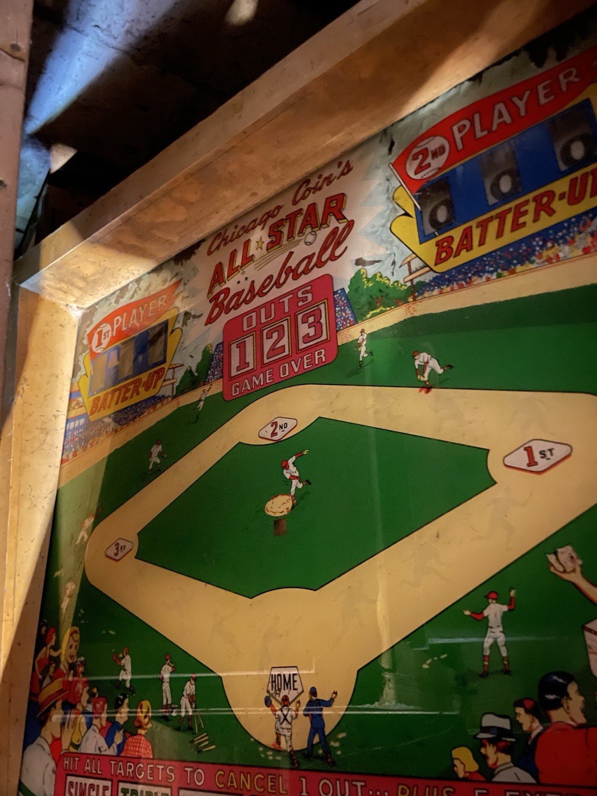 Chicago Coin’s All Star Baseball Pinball Machine