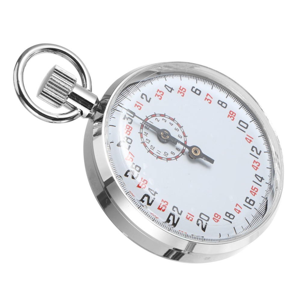 Analog Mechanical Stopwatch for Sports Coaching Metal Timer Lightweight