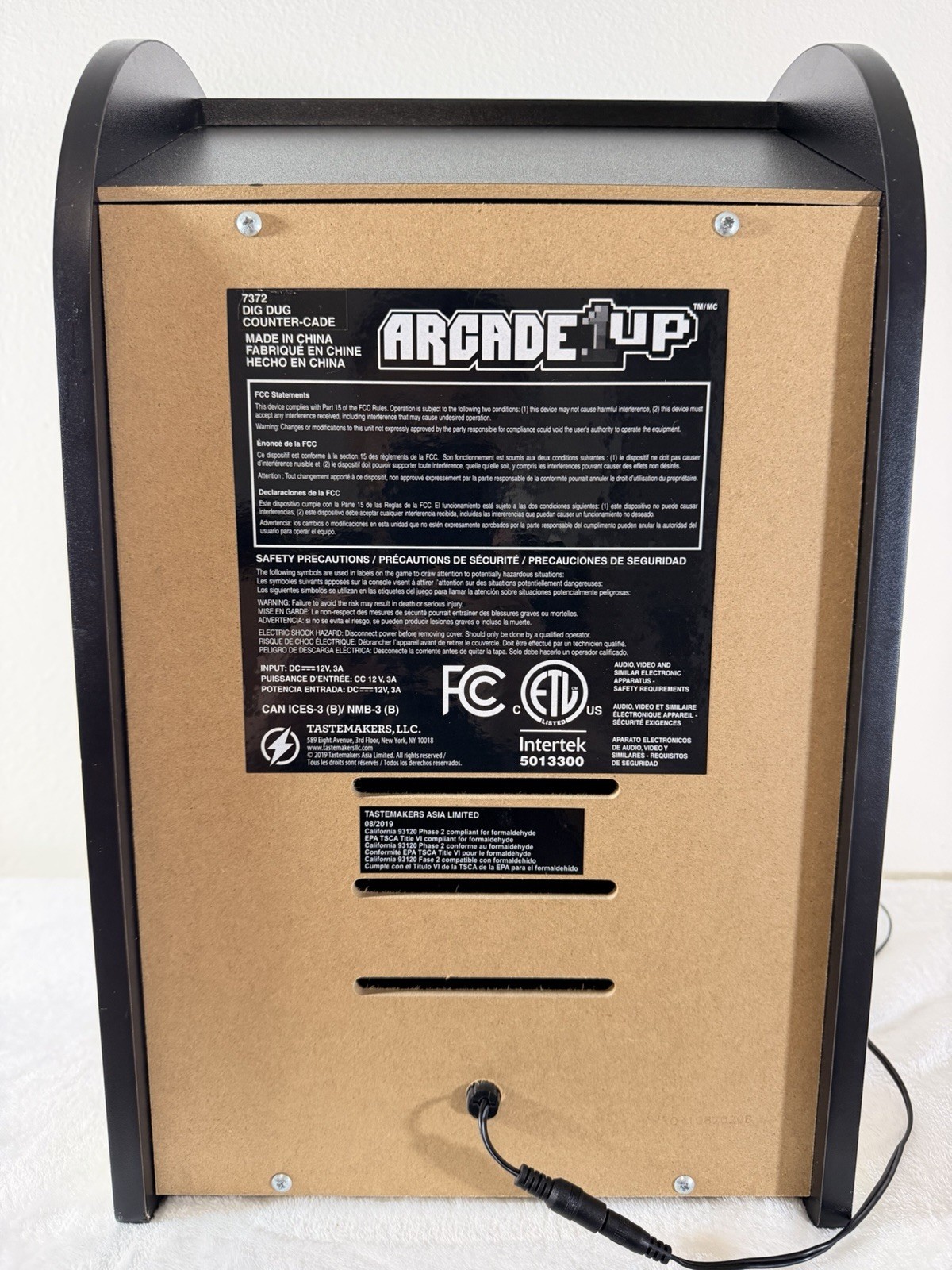 Arcade 1UP Dig Dug / Dig Dug 2 Counter Cade Tabletop Game 🪏🔥