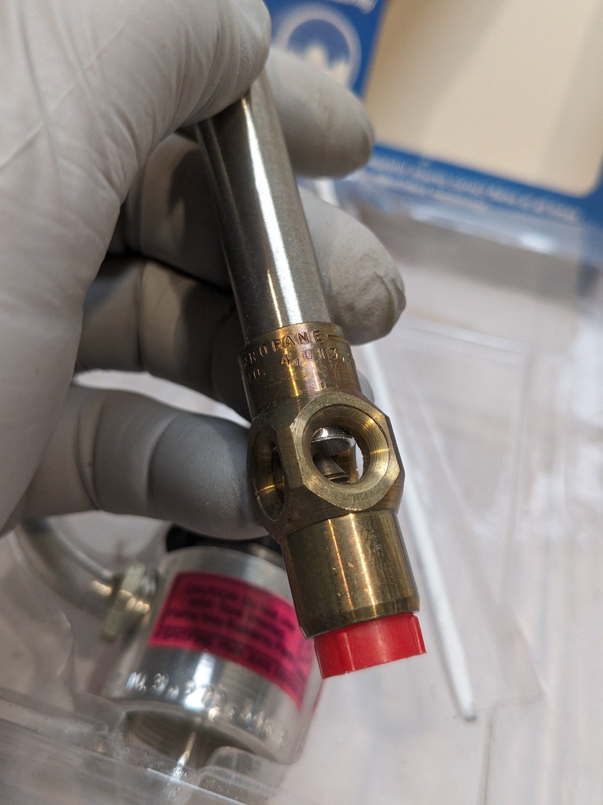 Spitfire 401-01 Self Contained Brazing Torch Automatic Propane Gas Regulator