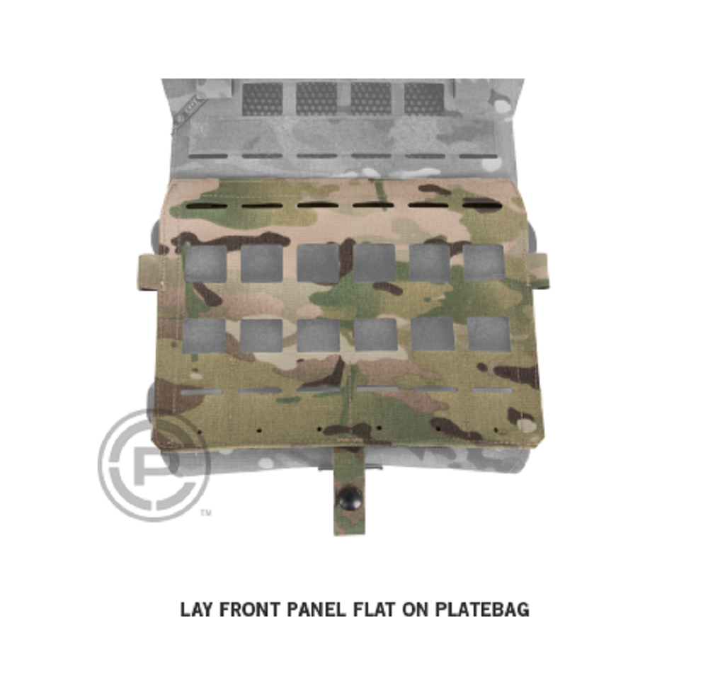 Crye Precision - AirLite Detachable Flap Molle Panel - Coyote Brown