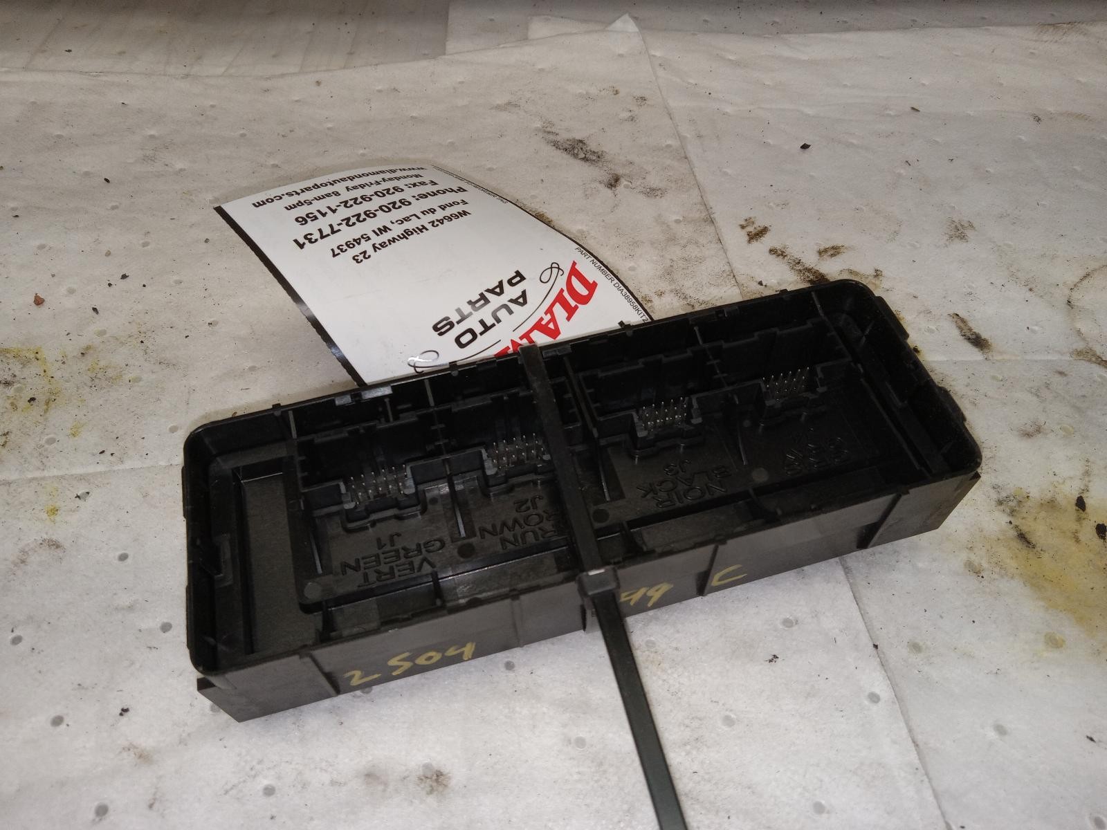 CHEVROLET EQUINOX Chassis Brain Box Temperature; automatic temperature control