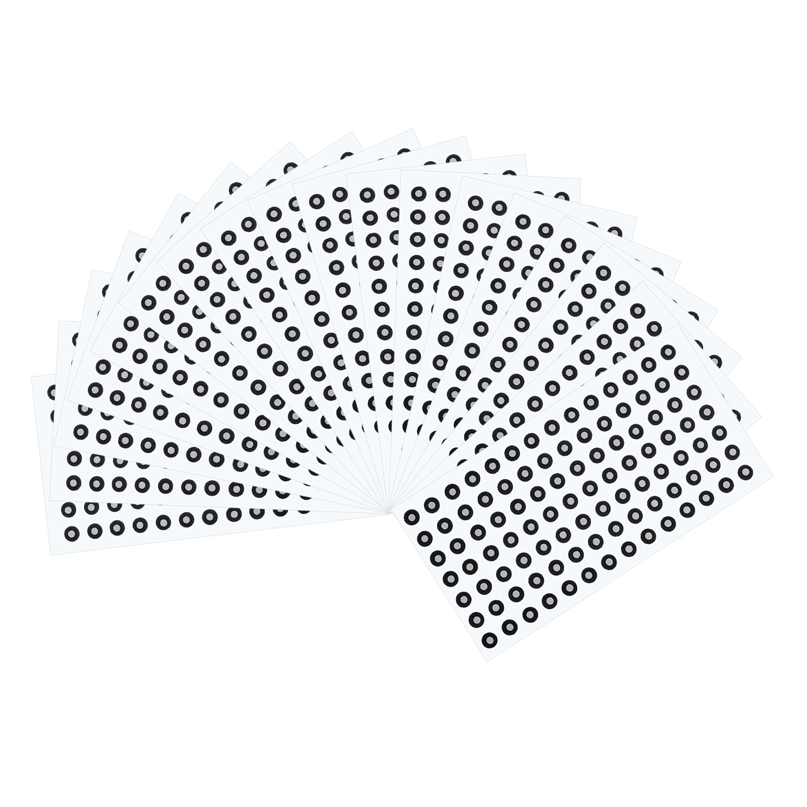 2400 Pcs 3D Scanner Markers 3mm High Reflective 3D Scanning Dots(3x6mm)