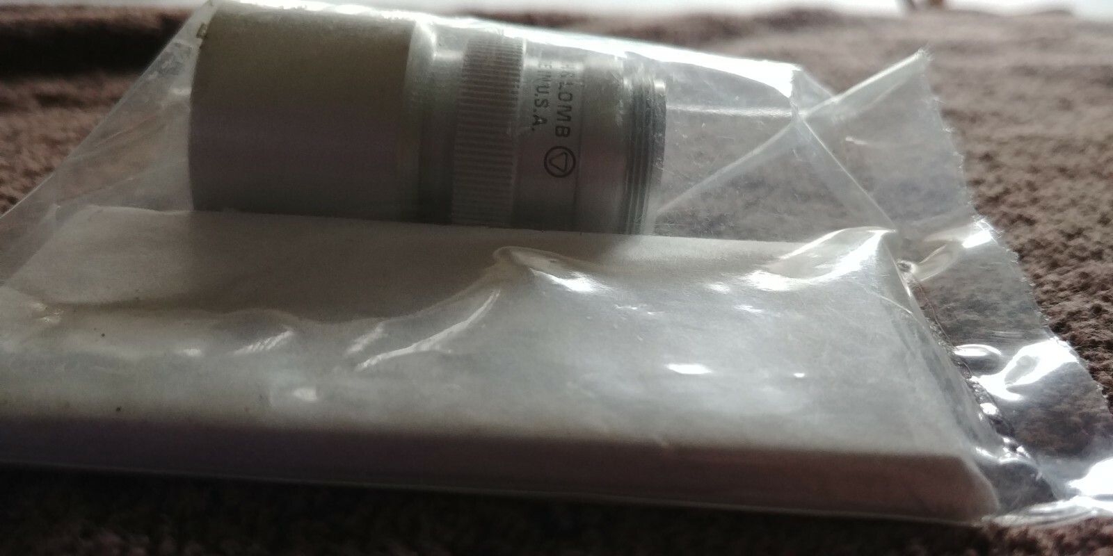 Bausch & Lomb Microscope Specimen Leveler kit NOS SEALED ORIGINAL BAG ! RARE !!!