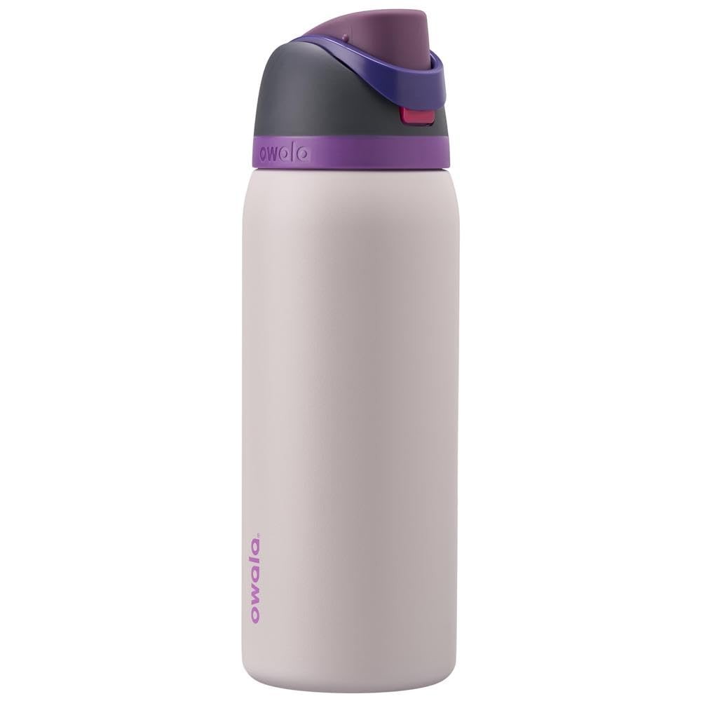 Owala FreeSip Sports Water Bottle, Insulated, 32 Oz, Dreamy Field