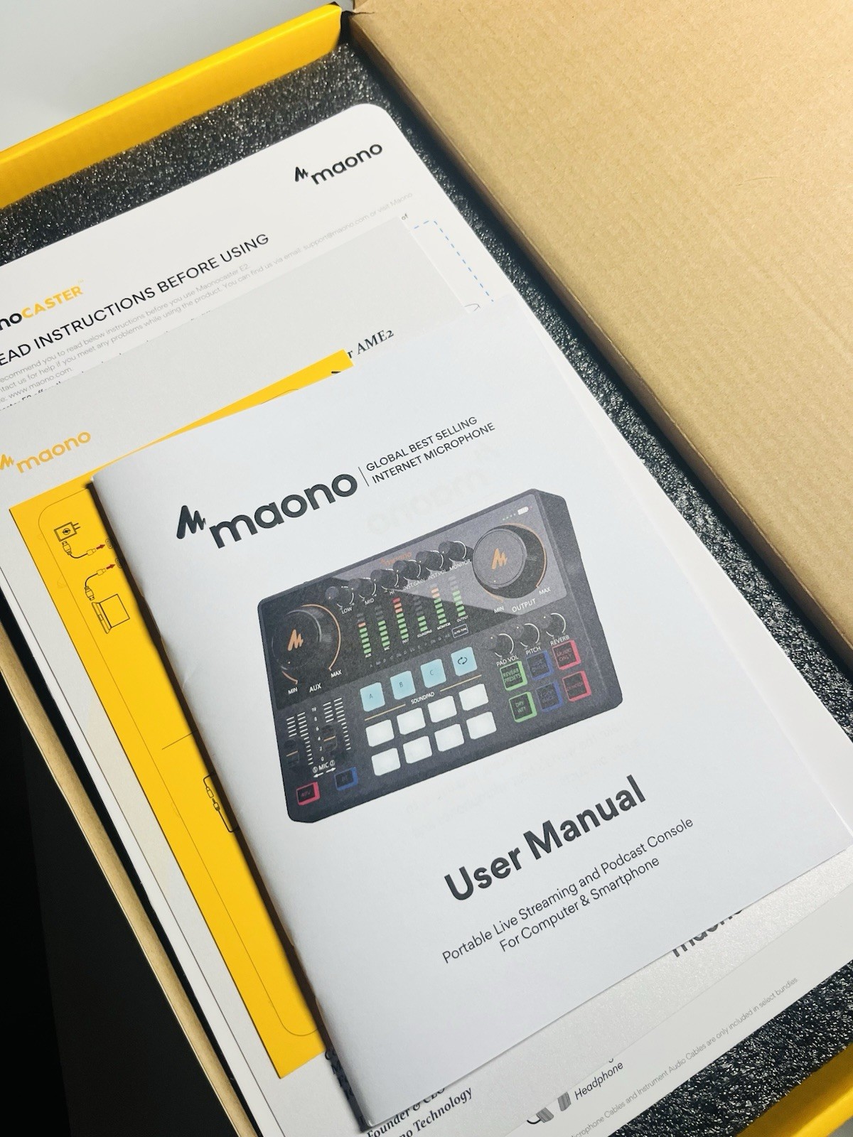 Maonocaster E2 Podcasting Console – Open Box