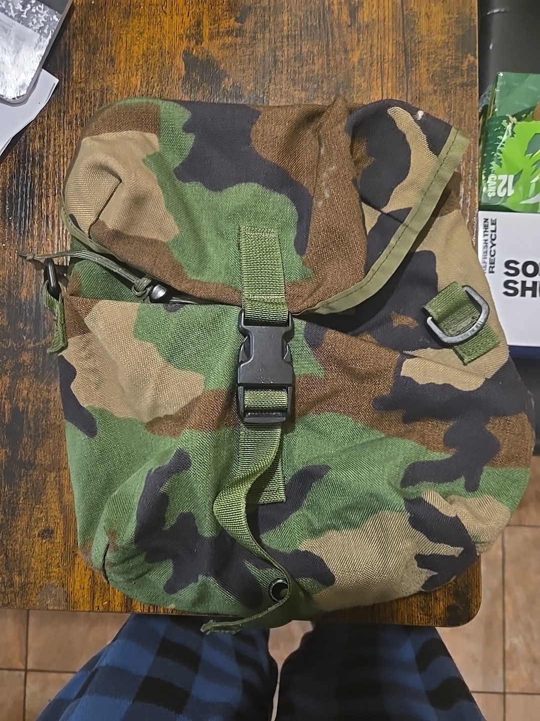 USGI Woodland Sustainment Pouch M81 Camo MOLLE SDS Specialty Defense