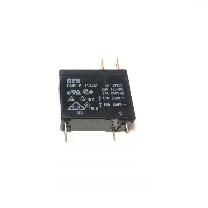 5X OMIF-S-112LM 12VDC New and ORIGINAL 20A Miniature Power PC Board Relay NEW