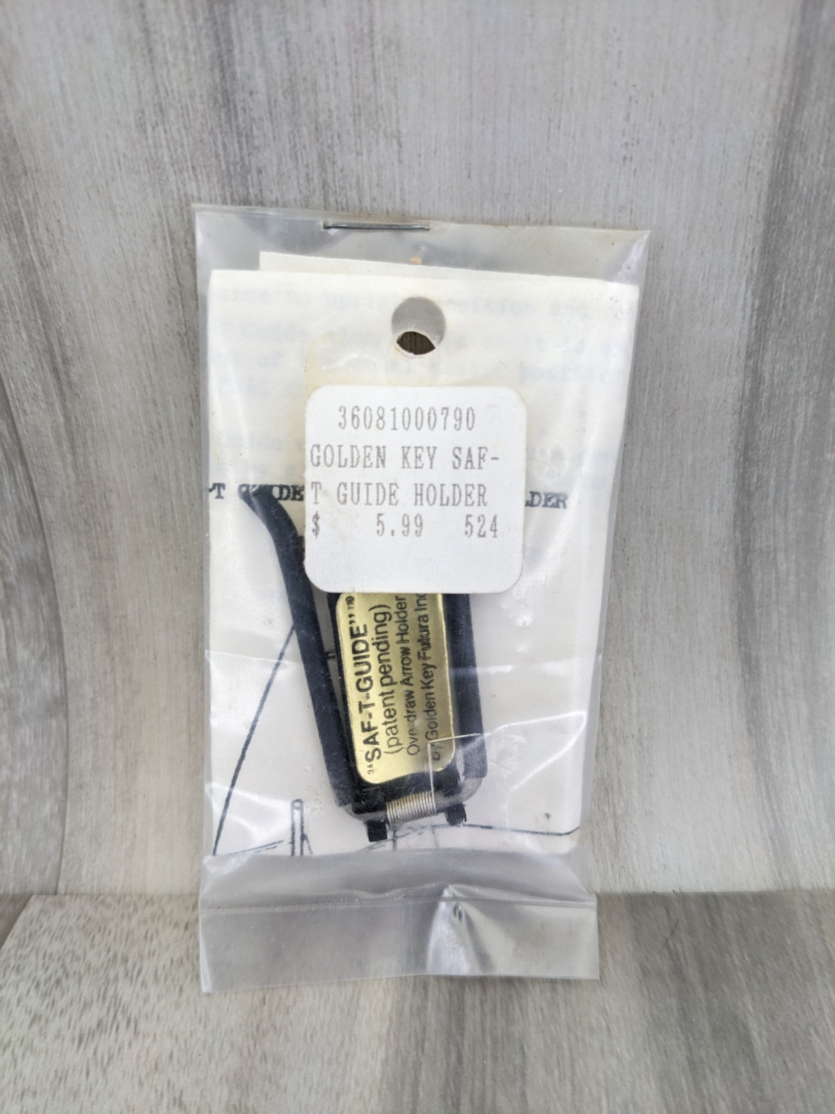 SAF-T Guide Overdraw Arrow Holder STG-AH Golden Key Futura Arrow Rest Bow Arche