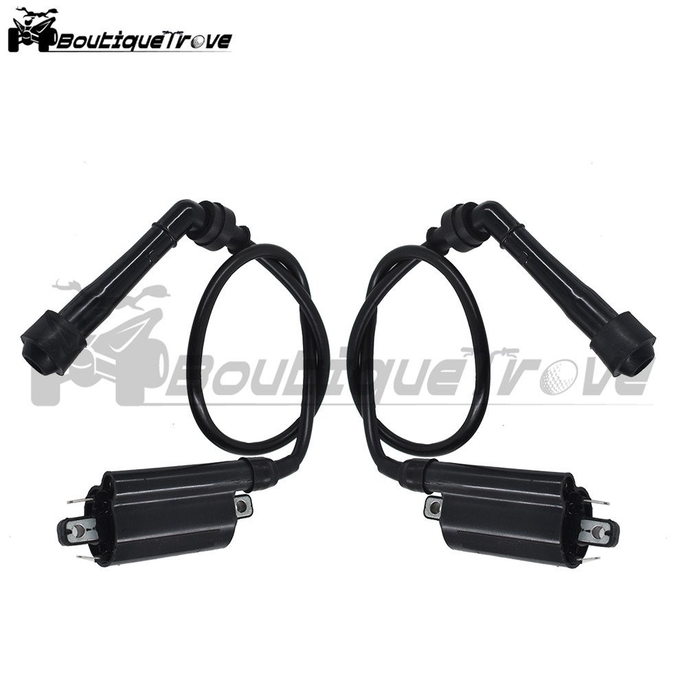 Fit For 1987-1993 Kawasaki EX500A NINJA 500 Set Of 2 Ignition Coils