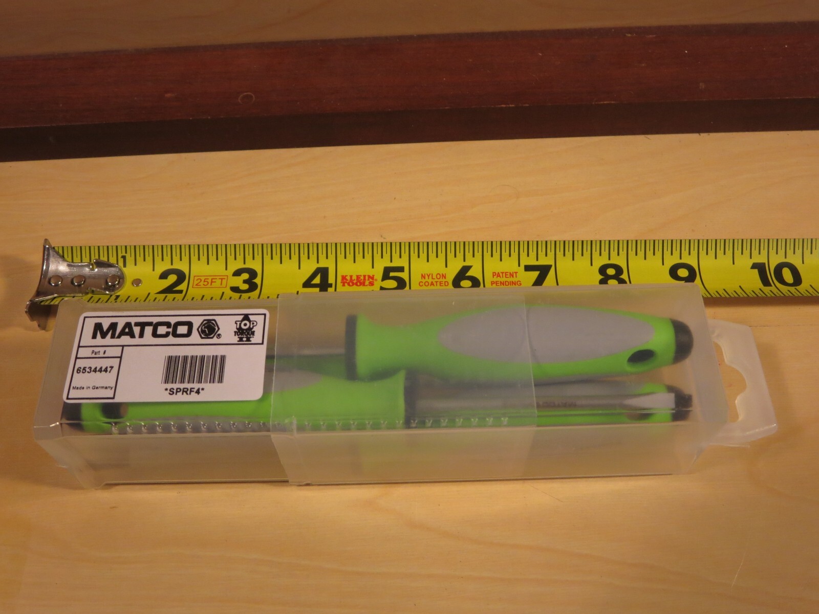 Matco  SPRF4  4pc  Top Torque ll Compact  Screwdriver set with case New