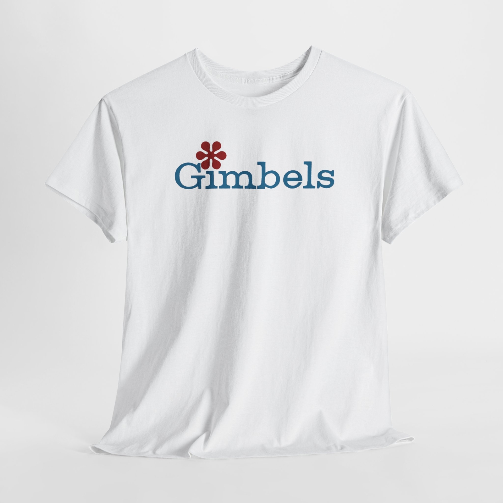 Vintage Gimbels's Department Store Unisex Heavy Cotton Tee Retro History T-Shirt