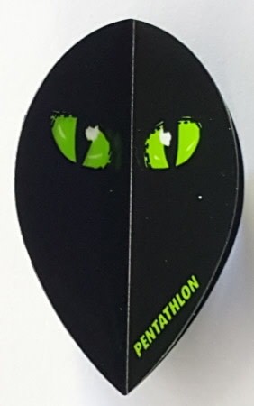 Pentathlon Cats Eyes Pear Dart Flights
