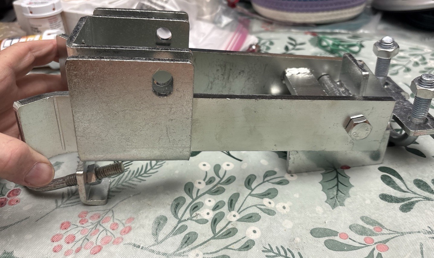 Chain Link Double Gate Latch for 2" Gate Frames Farm Driveway Fencing