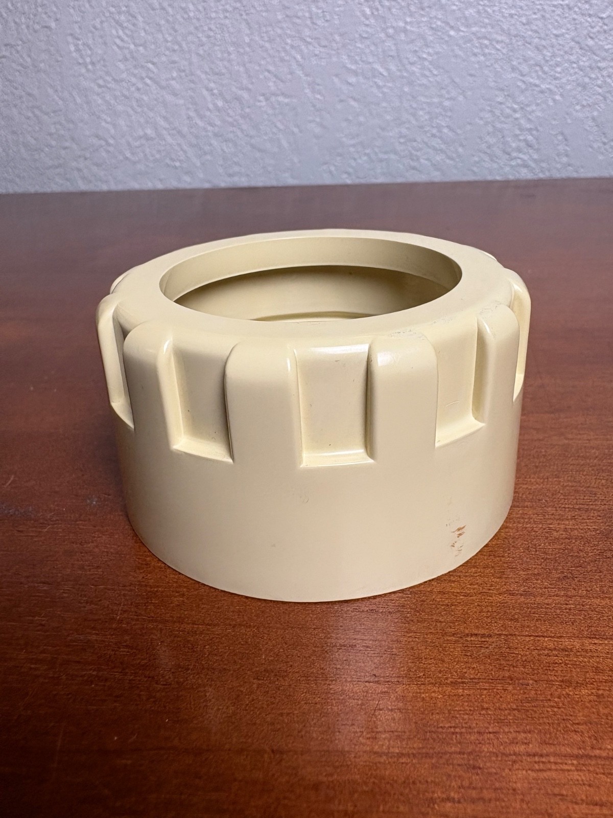 Popeil Automatic Pasta Maker Replacement Front Locking Nut - Almond/Tan