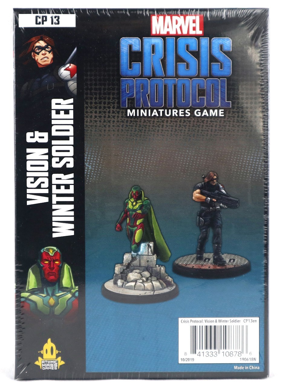 Marvel Crisis Protocol Vision & Winter Soldier Character Pack Miniatures Game