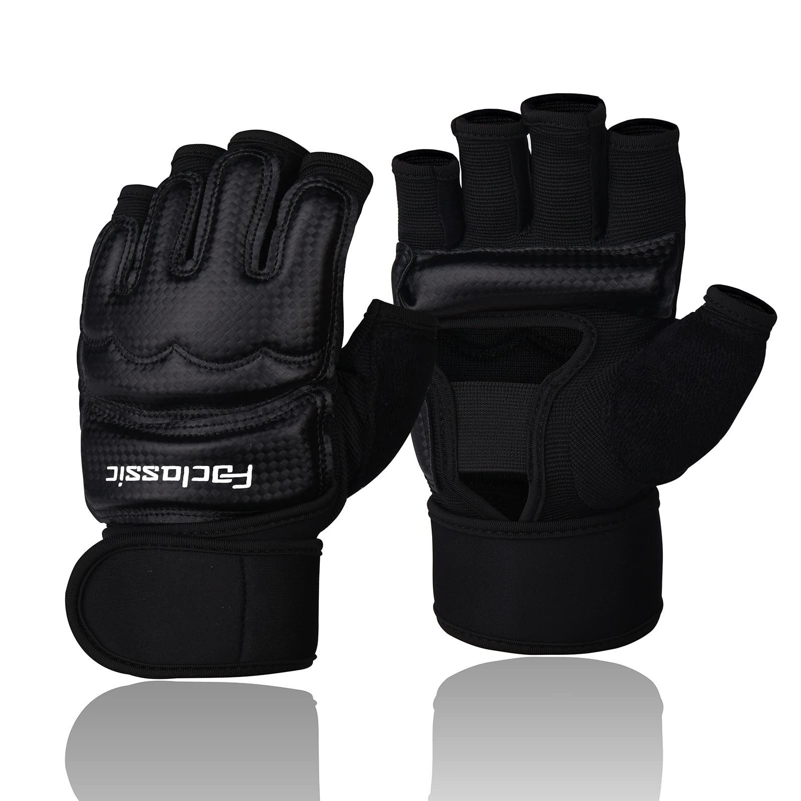 Kickboxing Sparring Gloves MMA Gloves Boxing Gloves for Men Women Kids Half F...