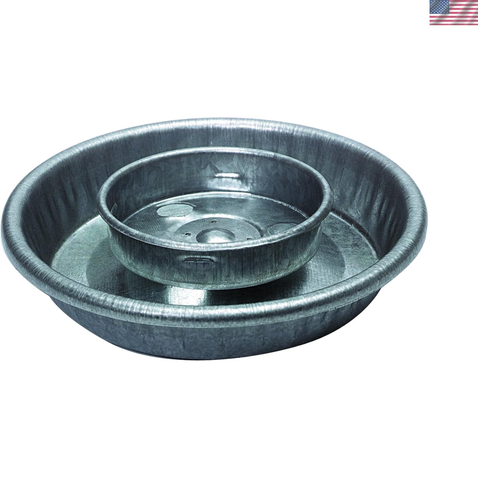 Durable Metal Baby Chick Waterer - Fits Mason Jars, Rust-Resistant Design