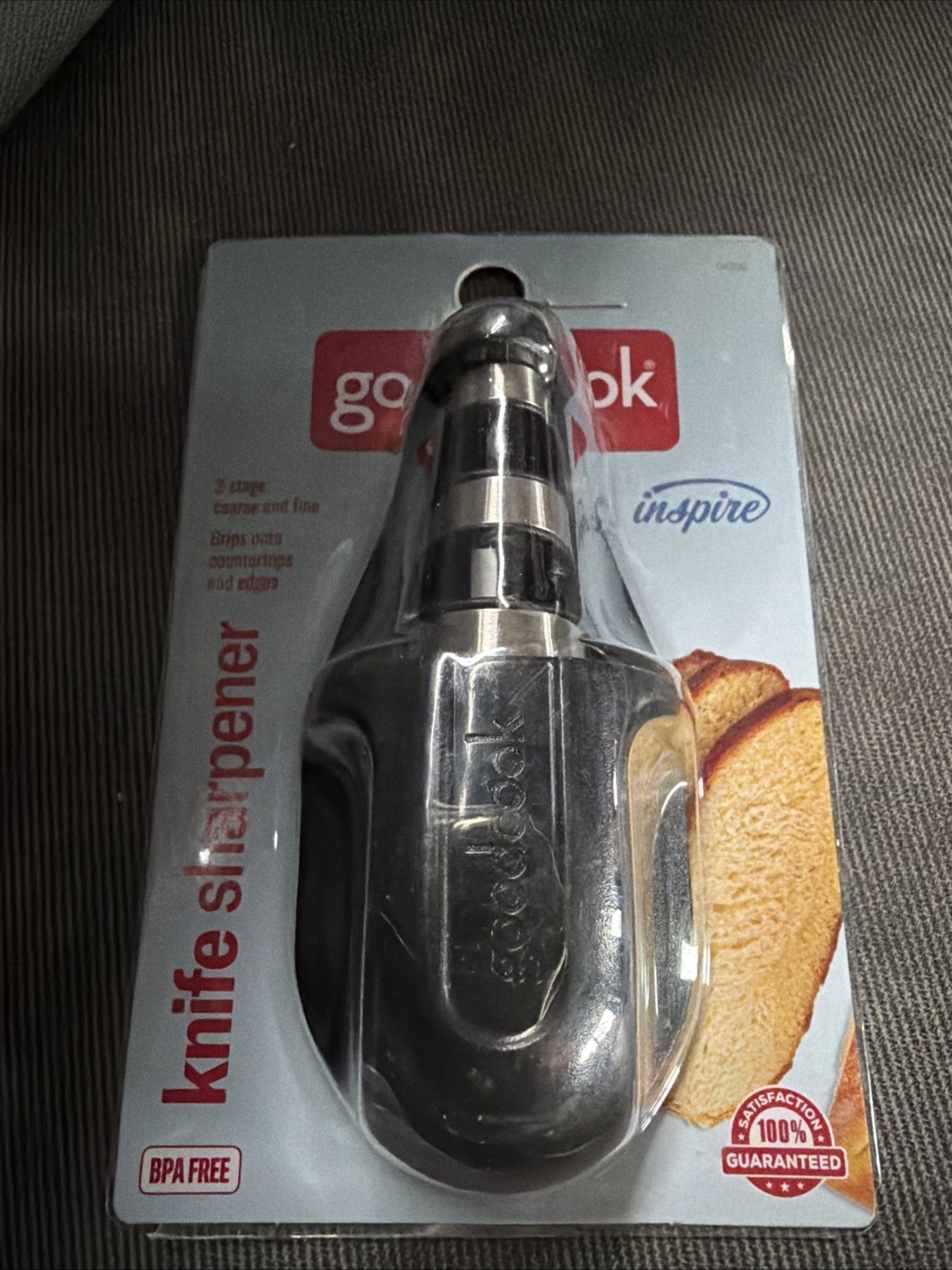 Good Cook Knife Sharpener Compact Size Kitchen Chef Accessory Mini Camp Travel