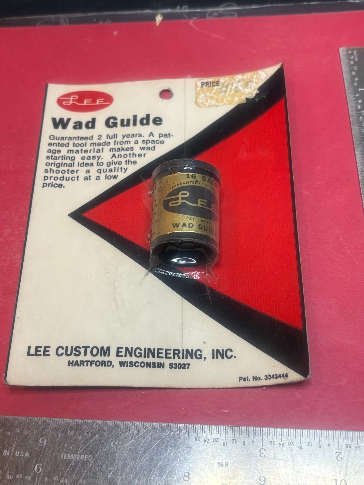 Lee/MRC Wad Guide for 16 Gage