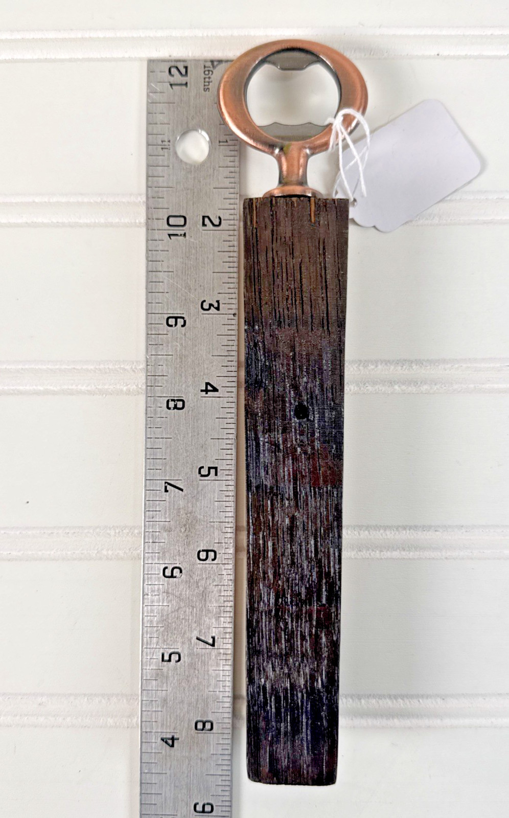 Authentic Bourbon Barrel Bottle Opener Handmade Home Bar Décor FREE SHIPPING