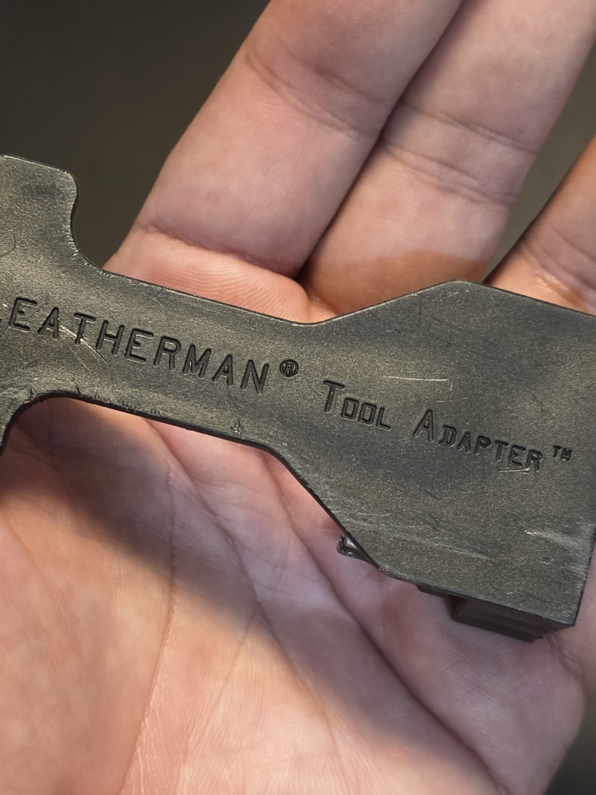 Vtg Leatherman Tool Adapter Case Sheath Plastic Bit Holder Organizer Caddy Bits