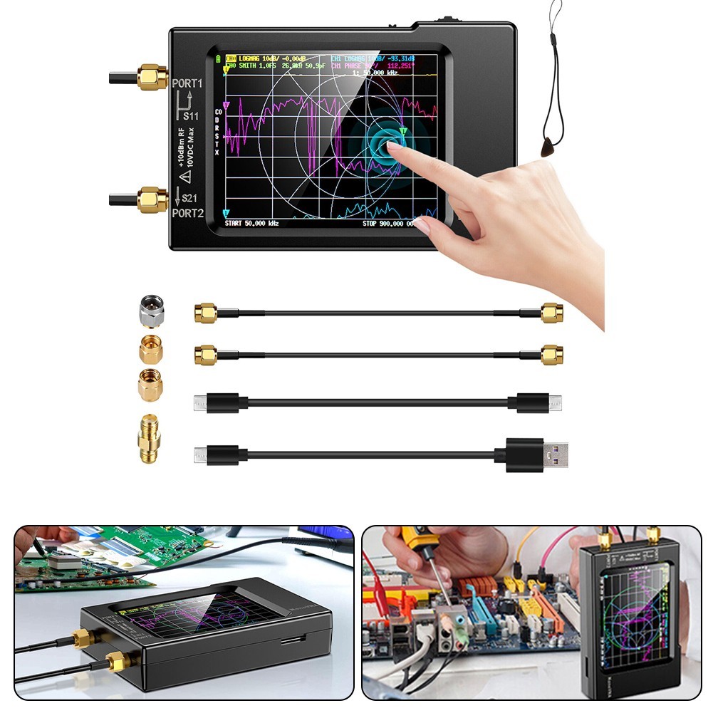 Vector Network Analyzer VHF UHF HF 10KHz-1.5GHz-Analyzer