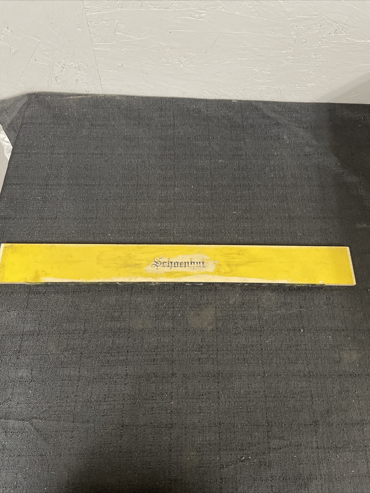 Schoenhut Piano Replacement Part NAME FACE PLATE