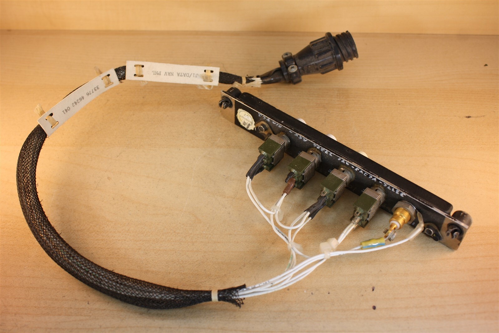 Sikorsky Helicopter Nav Data Panel 33776-46242-041