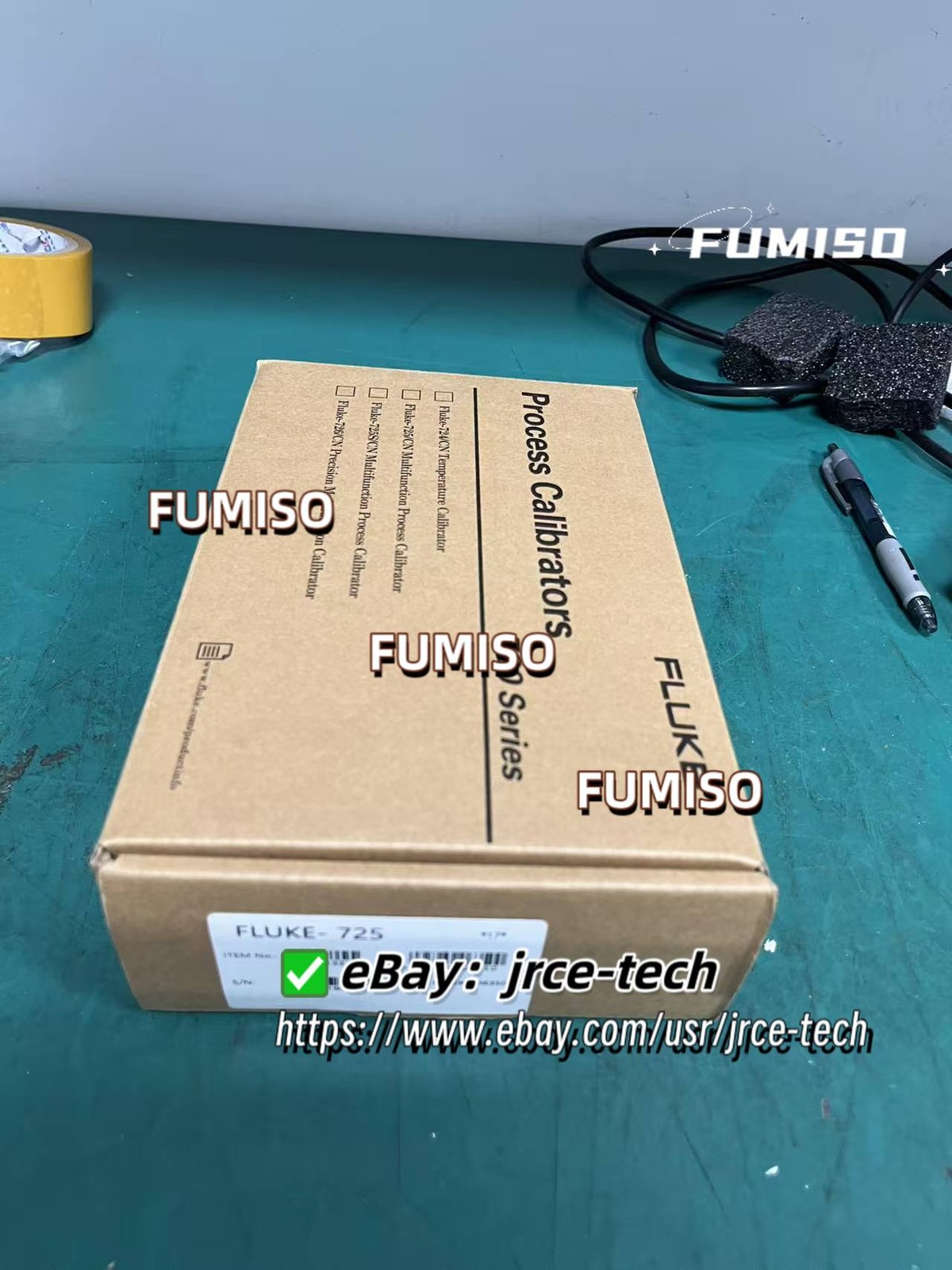 1pcs FLUKE 725 PRECISION MULTIFUNCTION CALIBRATOR fast ship via FedEx/DHL/UPS*jr