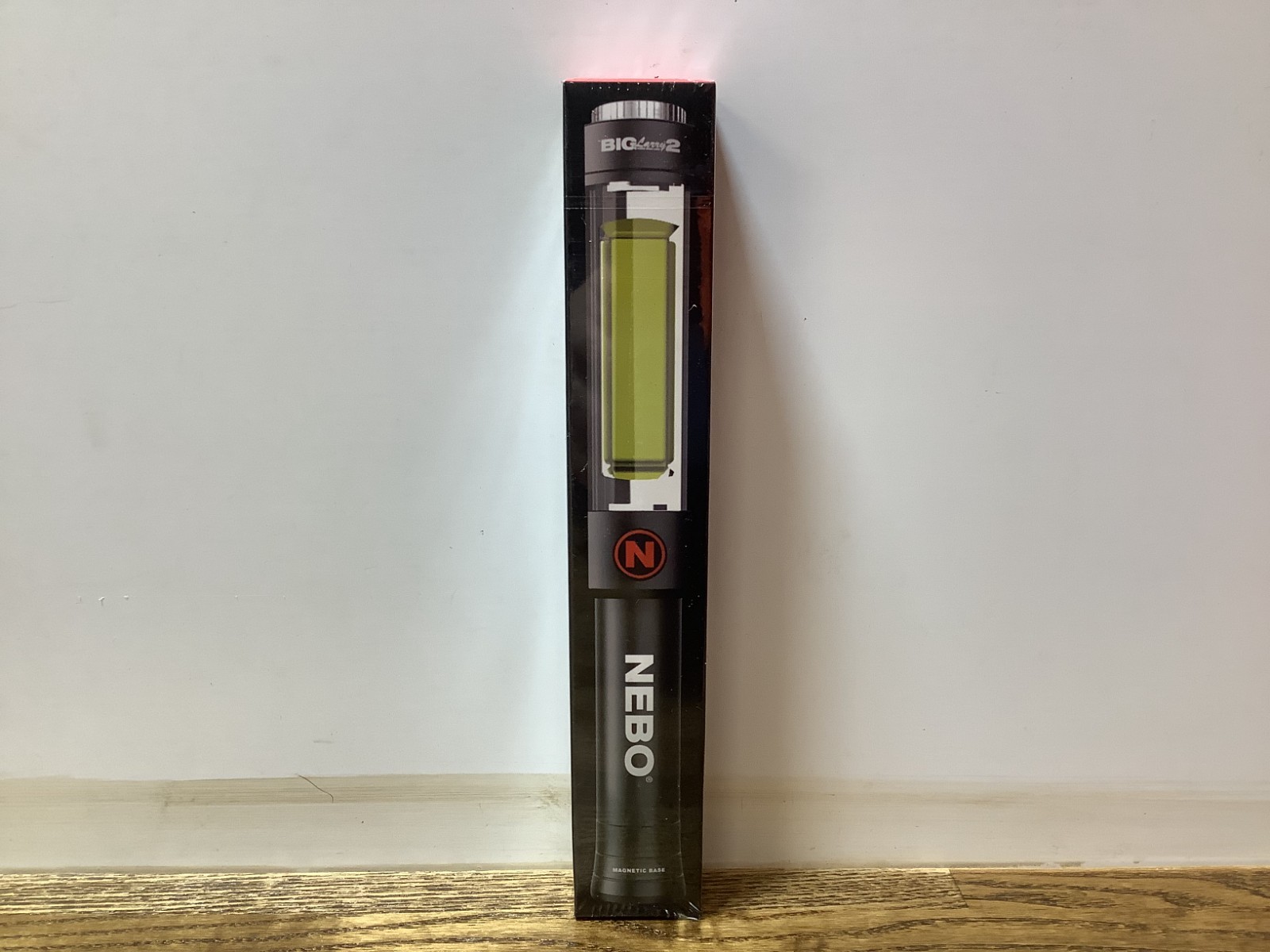 NEW NEBO BIG LARRY 2 Aluminum Work Flash Light- 500 Lumen, Magnetic base