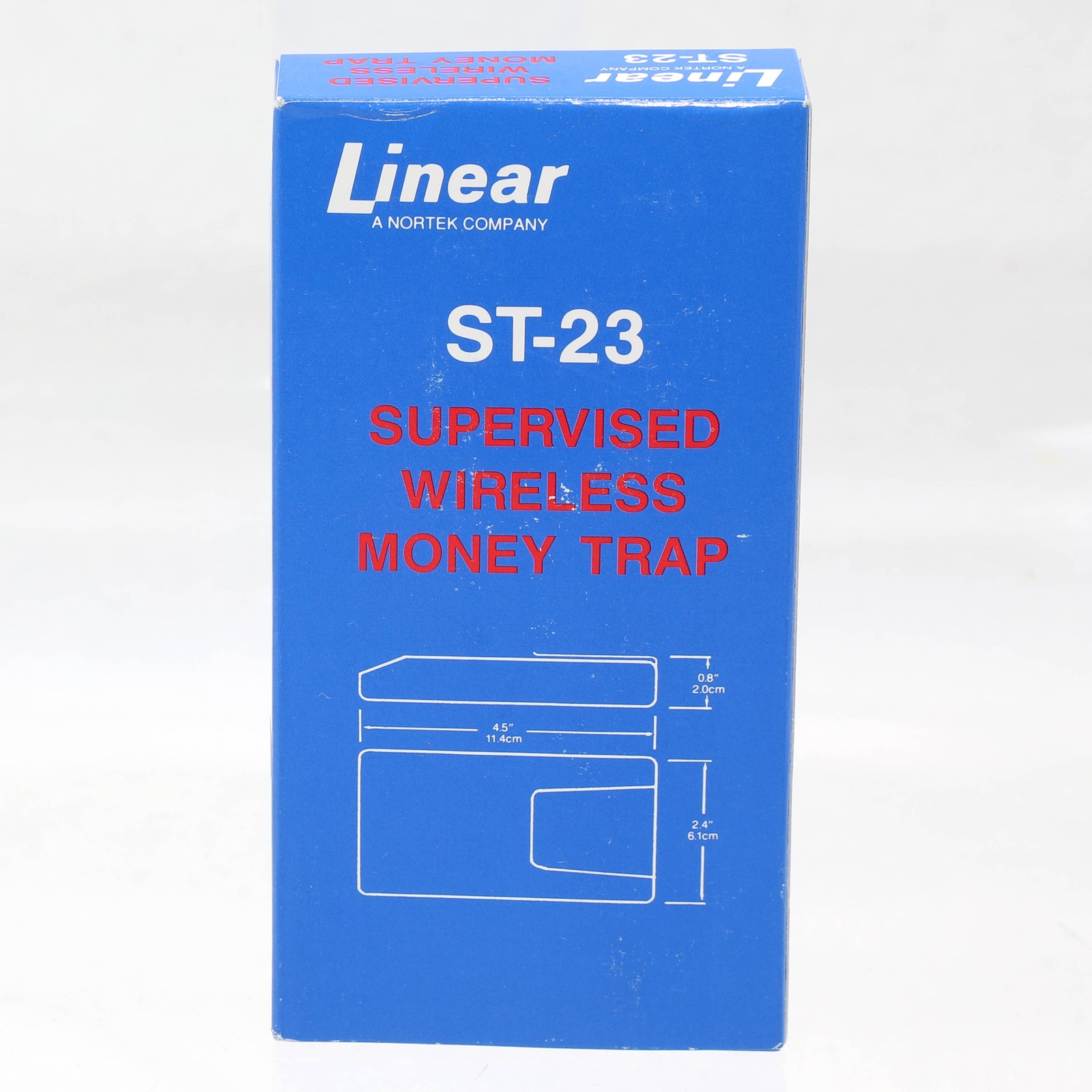 Linear ST-23A Supervised Cash Drawer Wireless Money Trap with Transmitter