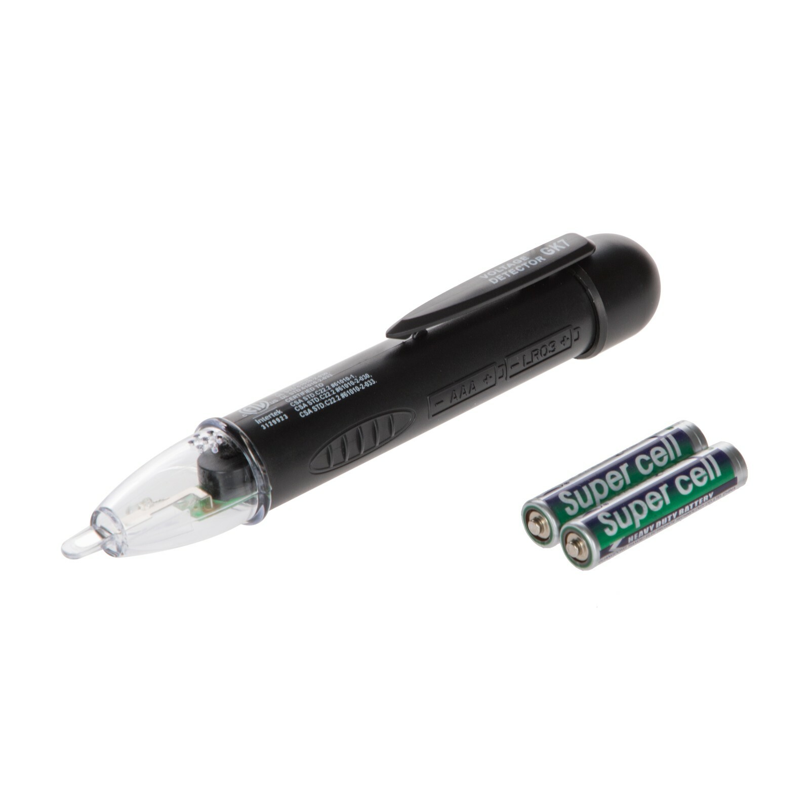 Light/Sound Non-Contact Voltage Power Outlet Tester Detector Current Indicator