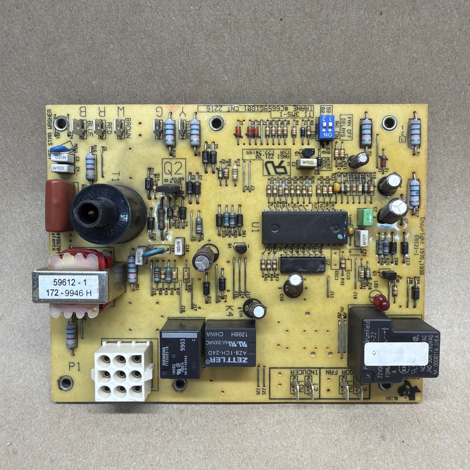 🔥🔥 C665961G01 CNT2216 59612-1 OEM control Board Trane American Standard RTU