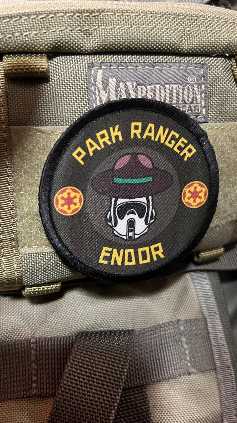 3" Star Wars Millennium Falcon Targeting Computer Morale Patch