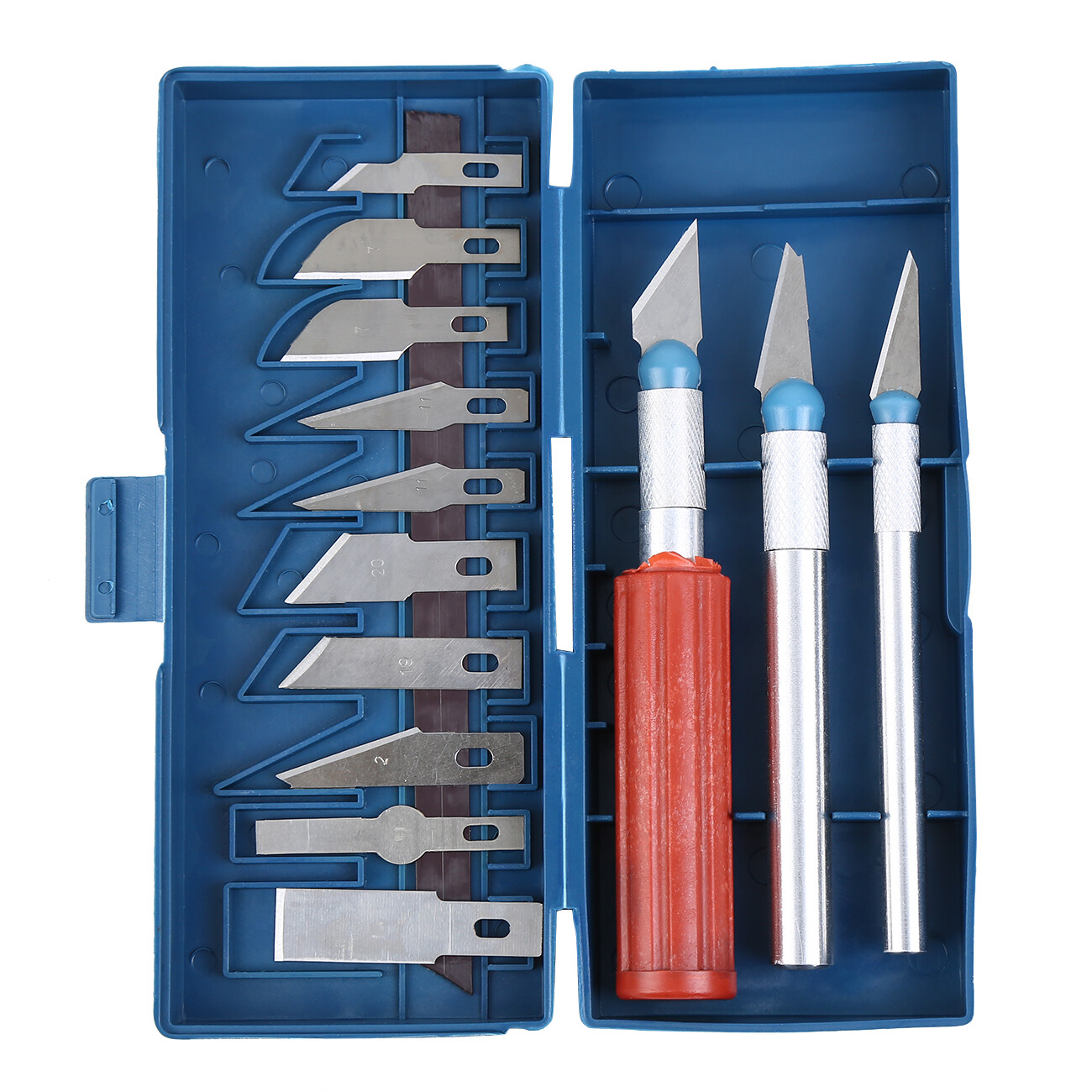 17pcs Craft Hobby Razor Knife Set with Cutting Blades Precision Cutter Blade Kit