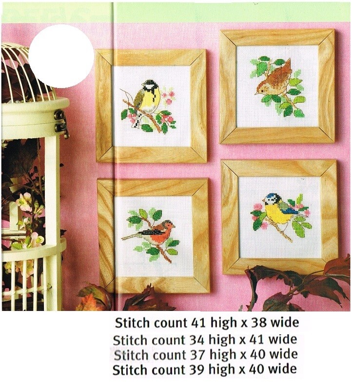 FREE AS A BIRD   CROSS STITCH PATTERN ONLY   EK-SV