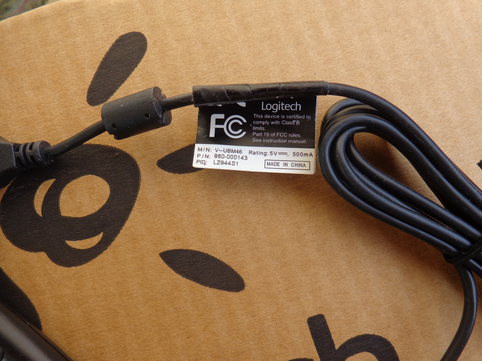 Logitech QuickCam Vision Pro for Mac & Win (Black) in Very-Good Work Condition